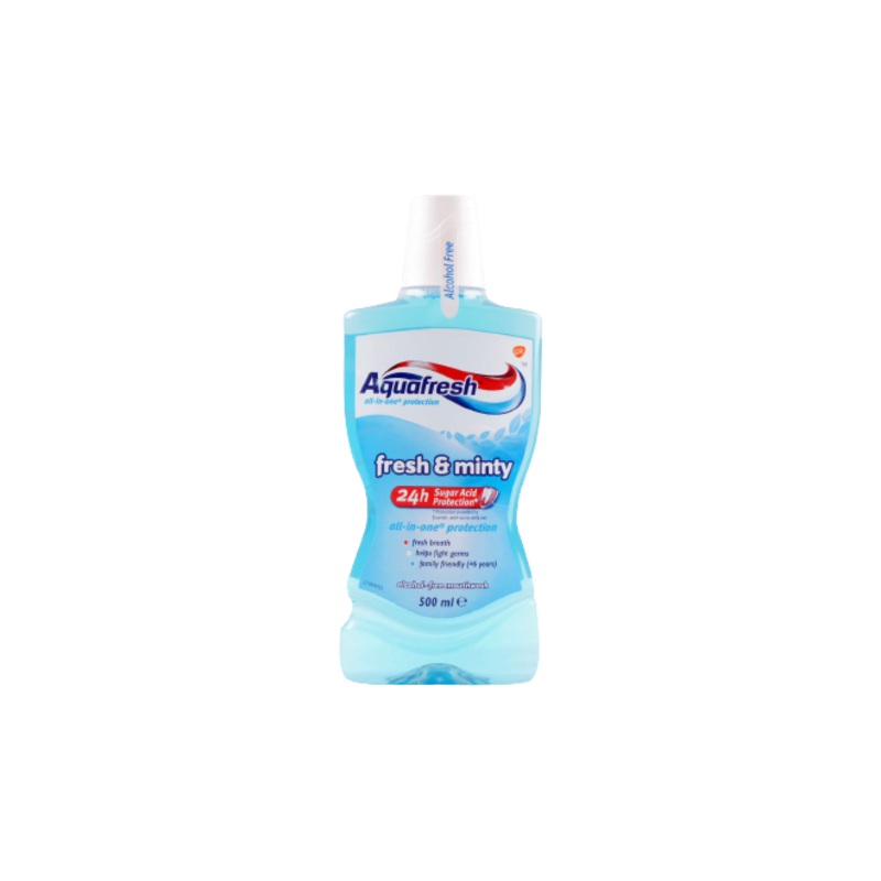 Aqua Fresh Fresh And Minty Mouth Wash