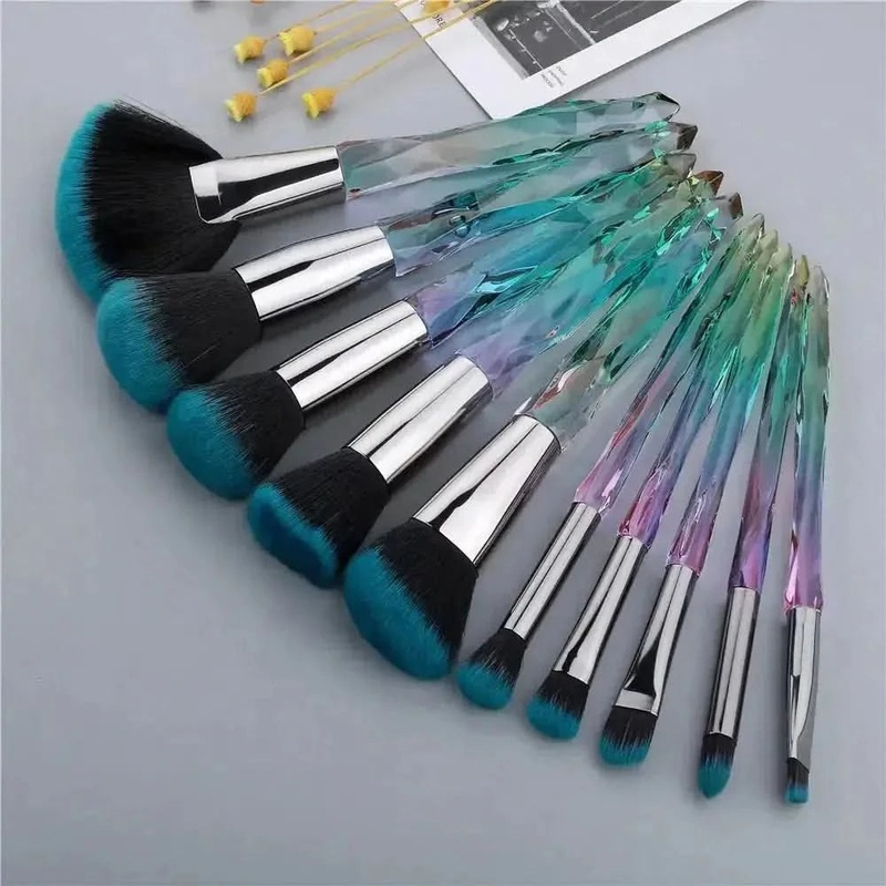 Belle&Rose Crystal Diamond Brush Set