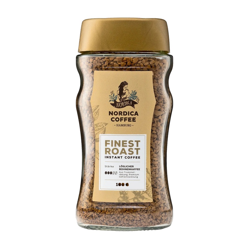 NORDICA Instant Coffee Finest Roast, 100 g