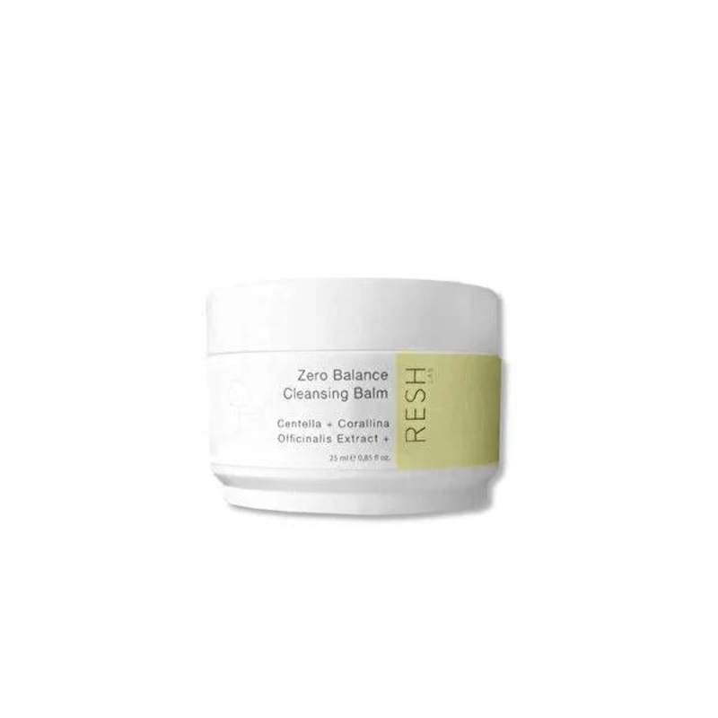 Resh Lab Zero Balance Cleansing Balm Mini – Natural Makeup Remover for Sensitive Skin, Vegan & Cruelty-Free, 0.85 fl oz