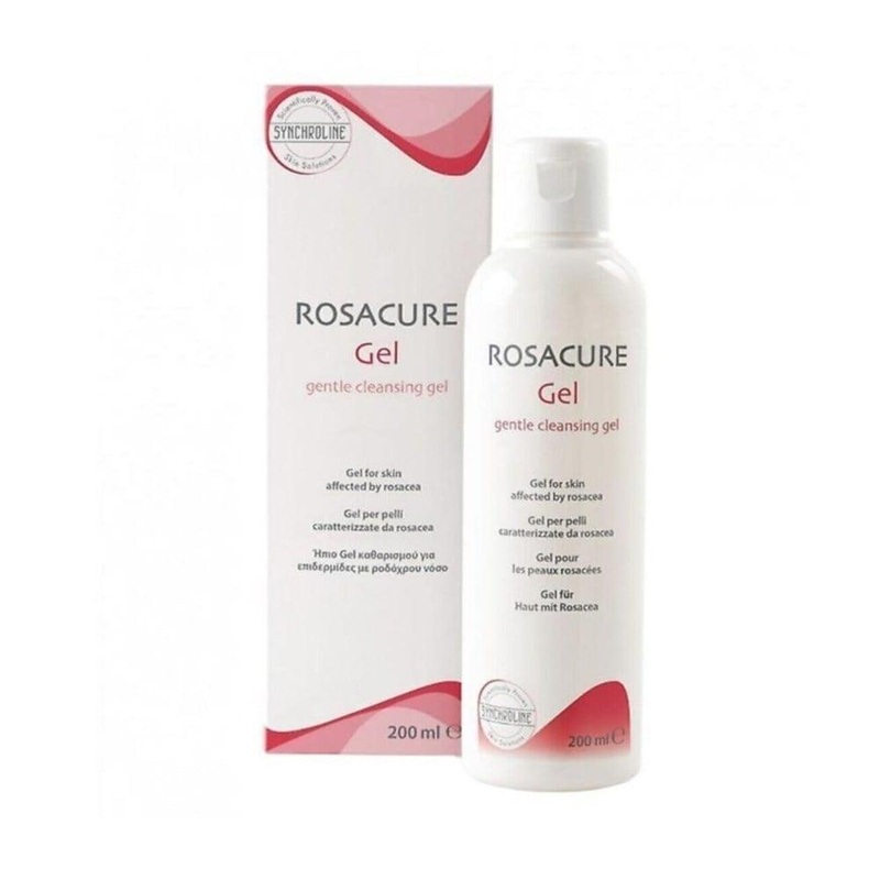 Synchroline Rosacure Gentle Cleansing Gel for Rosacea-Prone Skin – 200ml, Gentle Facial Cleanser for Sensitive Skin
