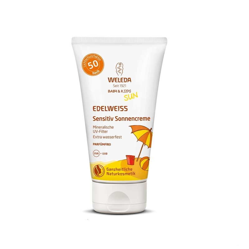 Weleda Mineral Sunscreen Lotion SPF 50+ for Babies and Kids – Natural Sun Protection