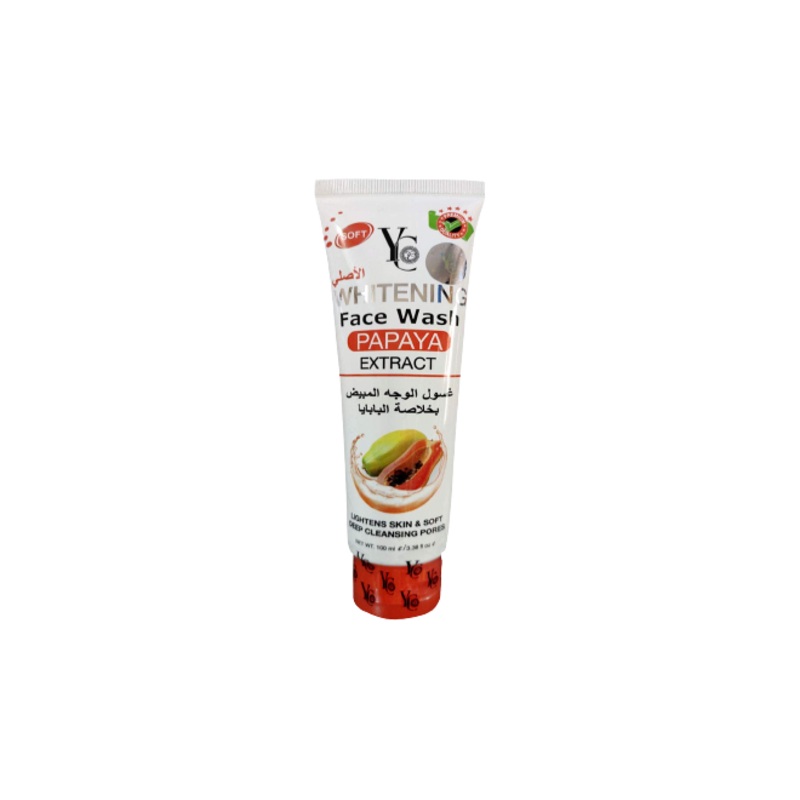 Yc Whitening Face Wash Papaya Extract