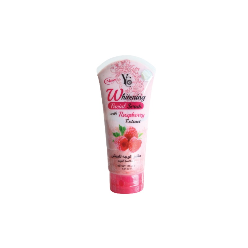 Yc Whitening Facial Scrub With Raspberry Extract