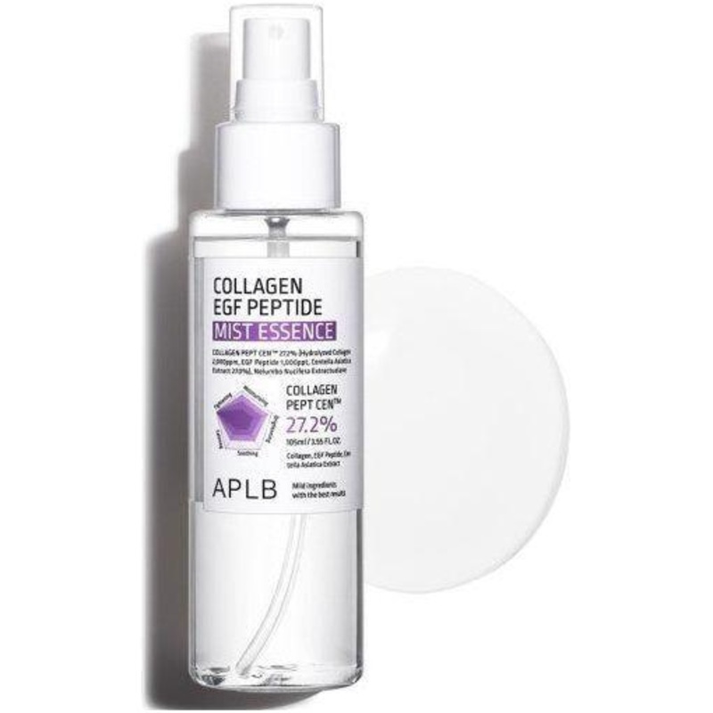 APLB Collagen EGF Peptide Mist Essence  100ml | Firming, Hydrating & Soothing Facial Mist