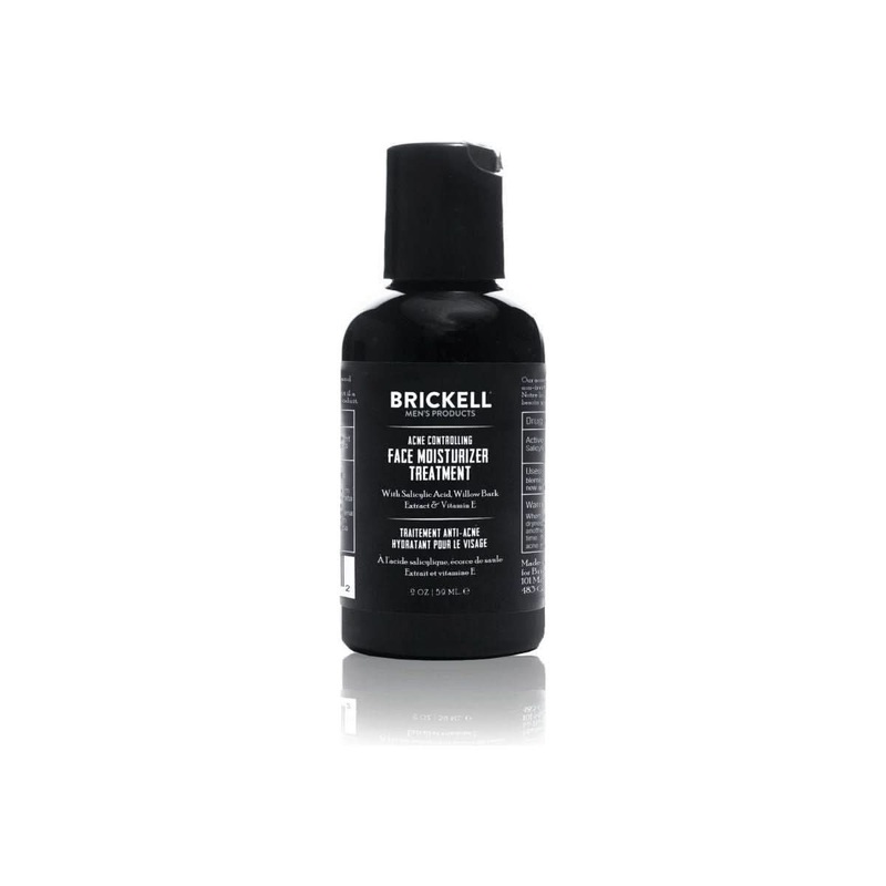 Brickell Acne Controlling Face Moisturizer Treatment  59ml | Lightweight Hydration & Breakout Control