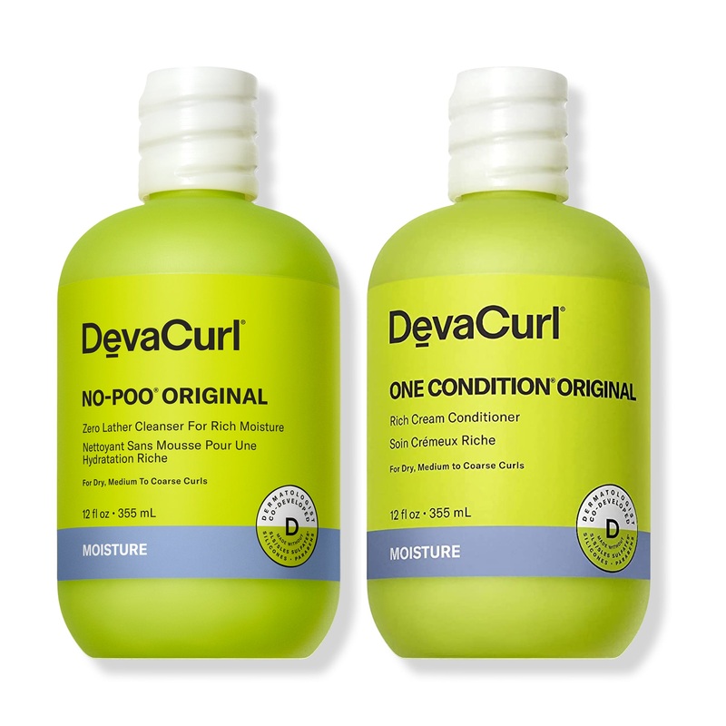 Devacurl No-Poo Original and One Condition Original 12oz Duo 12OZ