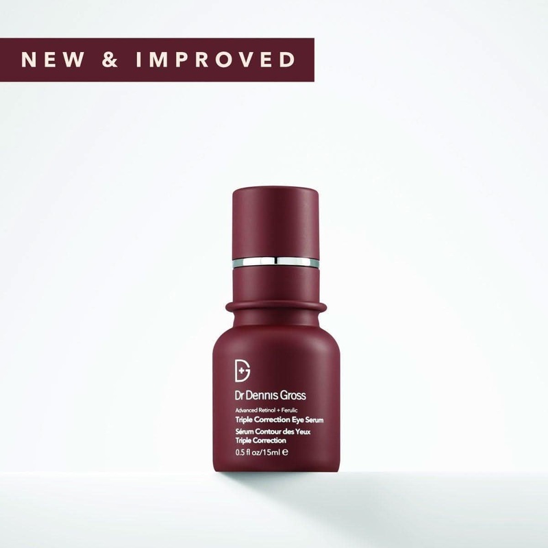 Dr. Dennis Gross Advanced Retinol & Ferulic Triple Correction Eye Serum  15ml | Firming, Hydrating & Wrinkle-Reducing