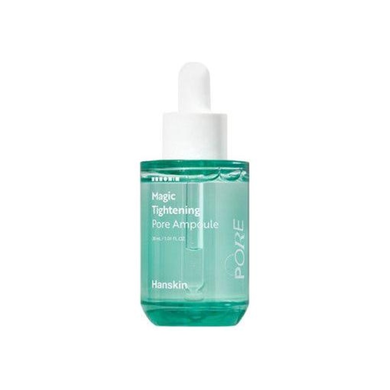 Hanskin Magic Tightening Pore Ampoule  30ml | Pore Tightening & Hydration for Smooth Skin