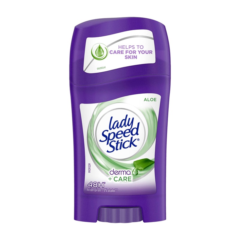 Lady Speed Stick Derma+Care aloe 48h anti-perspirant stick, 40 g