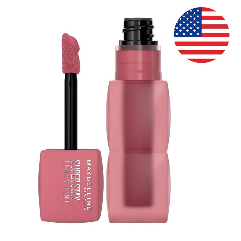 Maybelline Super Stay Teddy Tint Liquid Lip Tint USA VERSION 10-Current Mood