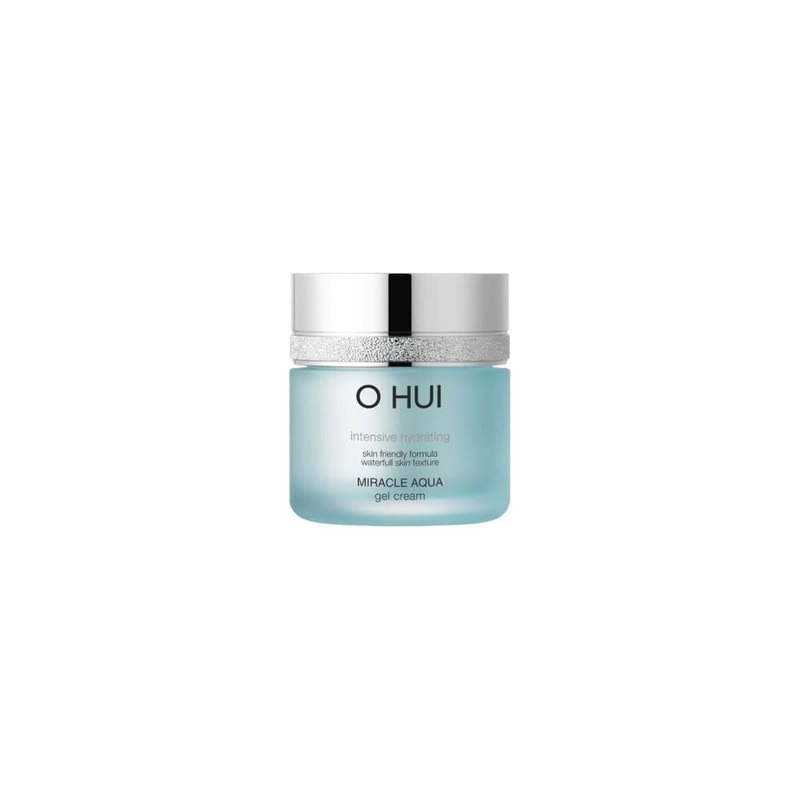 O HUI Miracle Aqua Gel Cream  50ml | Lightweight Hydration with Aurora Hyaluronic Acid