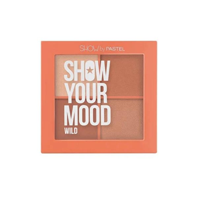 Show By Pastel Wild Blush Palette – Multi-Shade Makeup for Women, Natural Look, Cosmetics