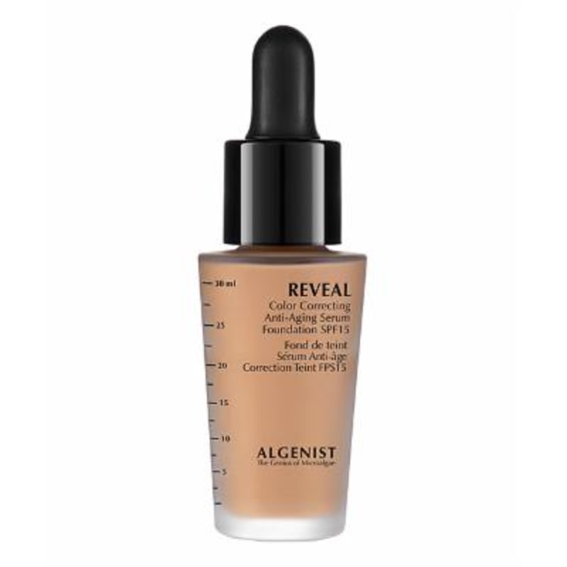 Algenist Reveal Color Correcting Anti-Aging Serum Foundation SPF 15 Medium