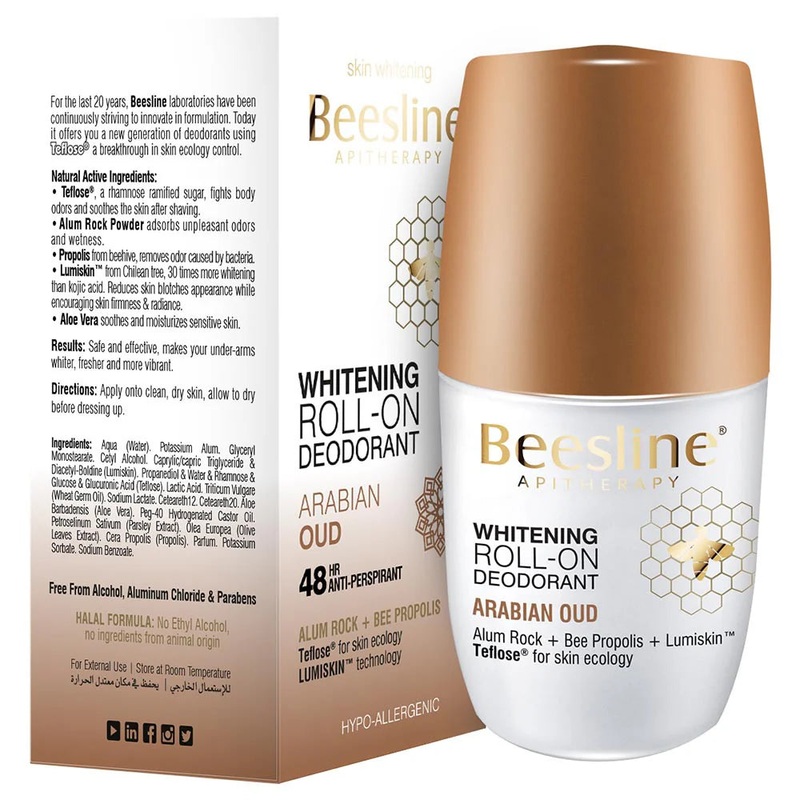 Beesline Natural Whitening Roll-On Deo – Arabian Oud