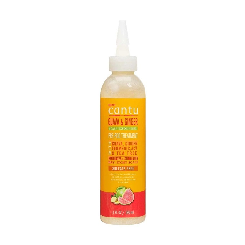 Cantu Guava & Ginger Dry Scalp Exfoliator with Turmeric 180ml