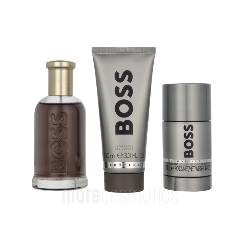Hugo Boss Bottled Eau De Parfum Giftset Edp Spray 100ml/Shower Gel 100ml/Deo Stick 75ml