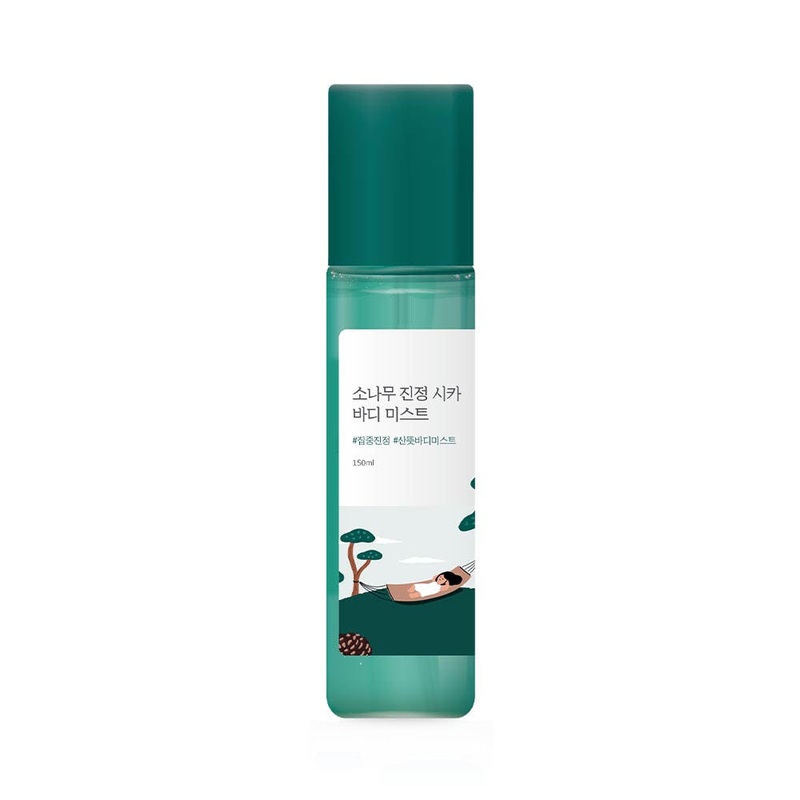 Round Lab Pine Calming Cica Body Mist  150ml | Soothing, Moisturising Relief for Sensitive Body Skin