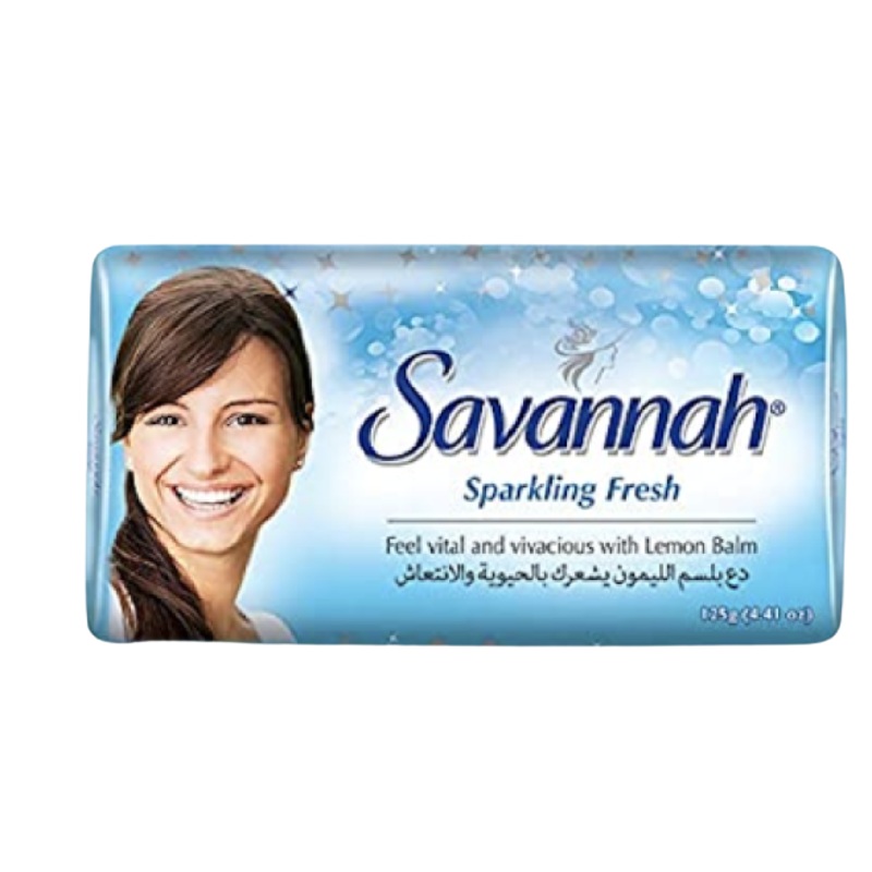 Savannah Sparkling Fresh Soap Pack 4 x 125G