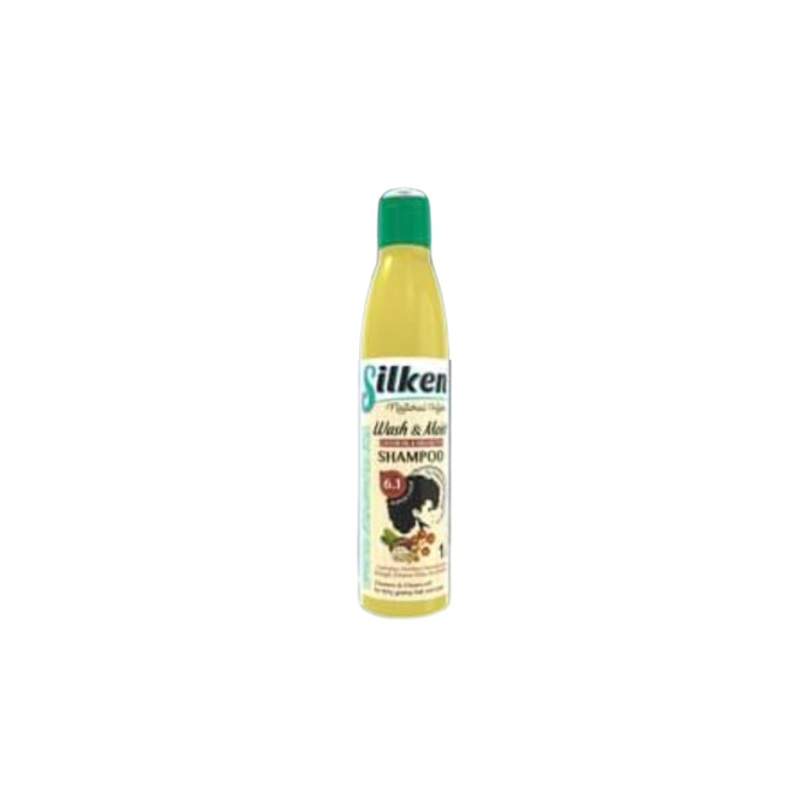 Silken Natural Hair Wash And Moist Shampoo