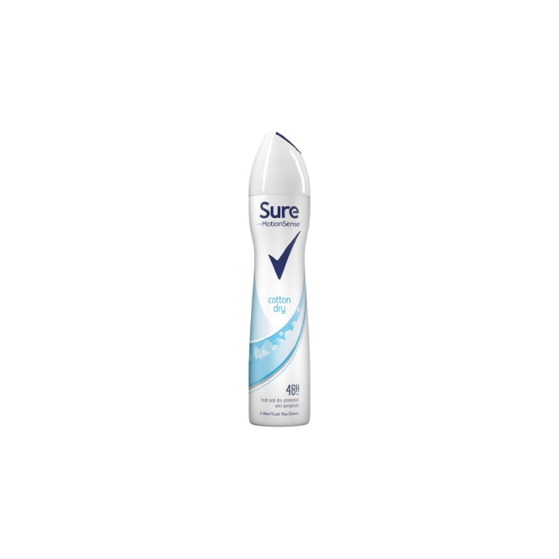 Sure Cotton Dry 48H Dry Protection 250ML