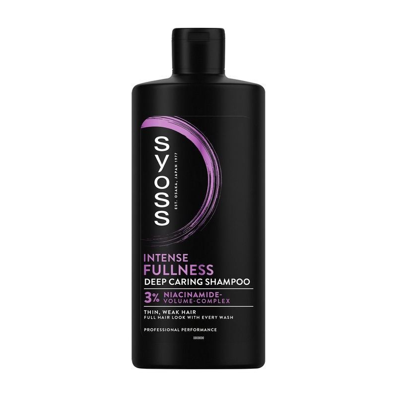 Syoss Intense Fullness deep caring shampoo, 440 mL