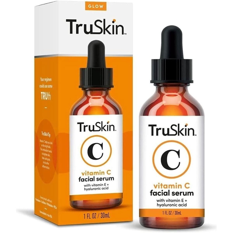 TruSkin Vitamin C Serum for Face – 30ml | Brightening & Anti-Aging Formula 30ml