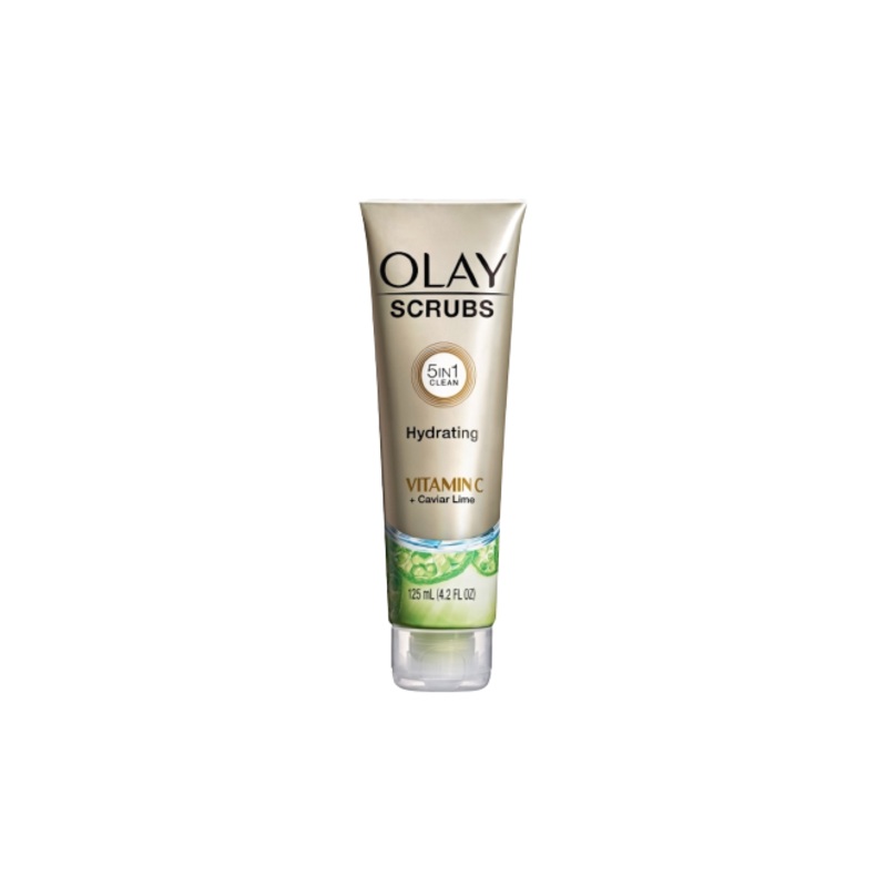 Olay Scrubs 5 In 1 Hydrating Vitamin C + Cavar Lime 125ML