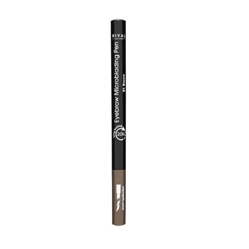 Rival de Loop Microblading Eyebrow Pencil Brown 1.1 ml – Precise Eyebrow Grooming with Liquid Formula