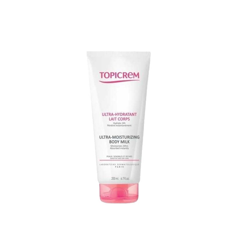 Topicrem Ultra-Moisturizing Body Lotion For Dry, Sensitive Skin | Intense Hydration, Lasting Relief | 200ml