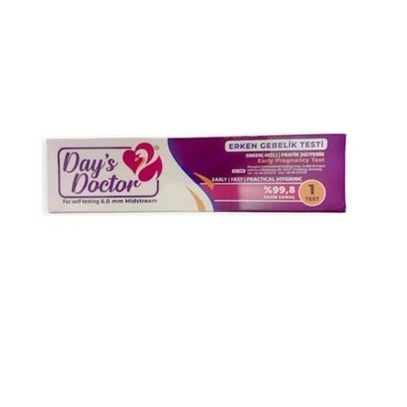 Day’s Doctor Early Pregnancy Test Kit – Quick Results, Easy to Use for Home Pregnancy Detection
