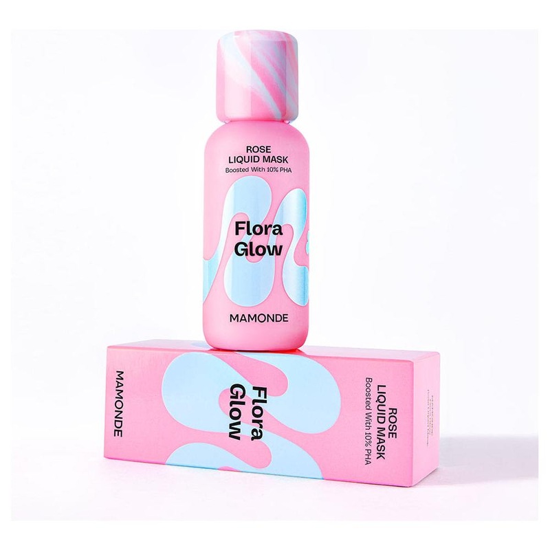 Mamonde Flora Glow Rose Liquid Mask  Multi-Action Hydration & Glow Boost  80ml