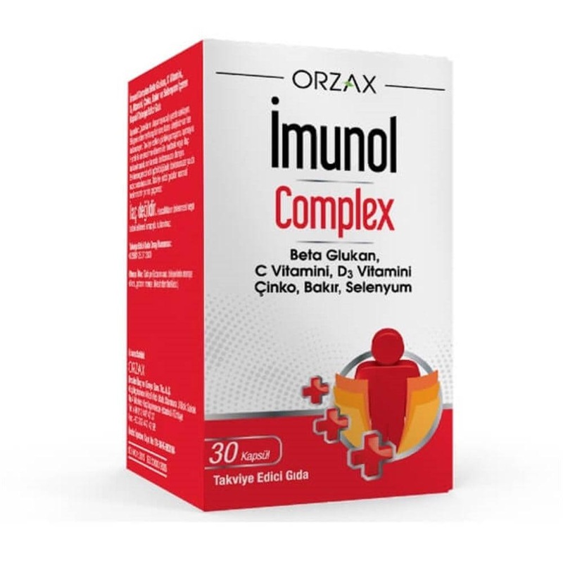 _munol Complex – Immune System Support Supplement with Beta Glukan, Vitamin C & Zinc – 30 Capsules
