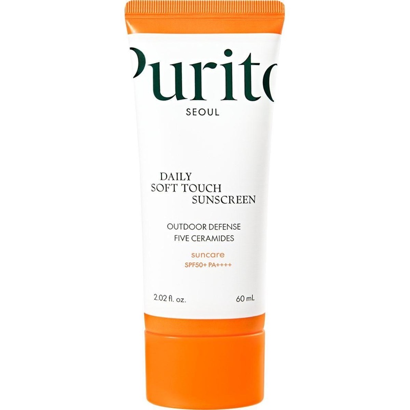 PURITO SEOUL Daily Soft Touch Sunscreen SPF50+ PA++++ (60ml) | Lightweight & Non-Sticky