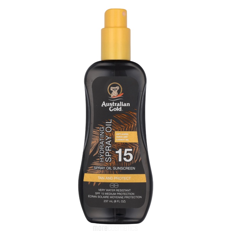 Australian Gold Carrot Spray Oil Sunscreen SPF15