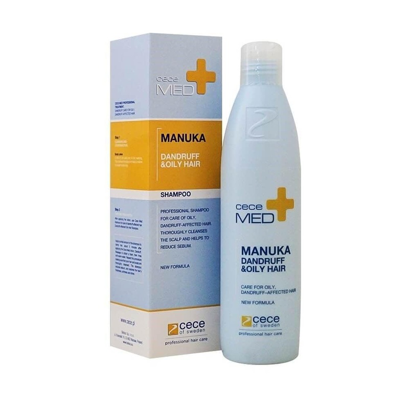 CeceMED Manuka Anti-Dandruff Shampoo for Oily Hair – Natural Dandruff Treatment & Hair Care – 10.14 fl oz
