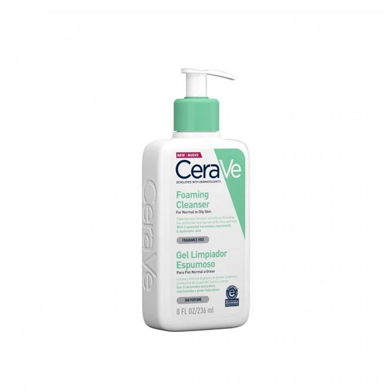 CeraVe Foaming Cleanser Normal to Oily Skin – 236ml