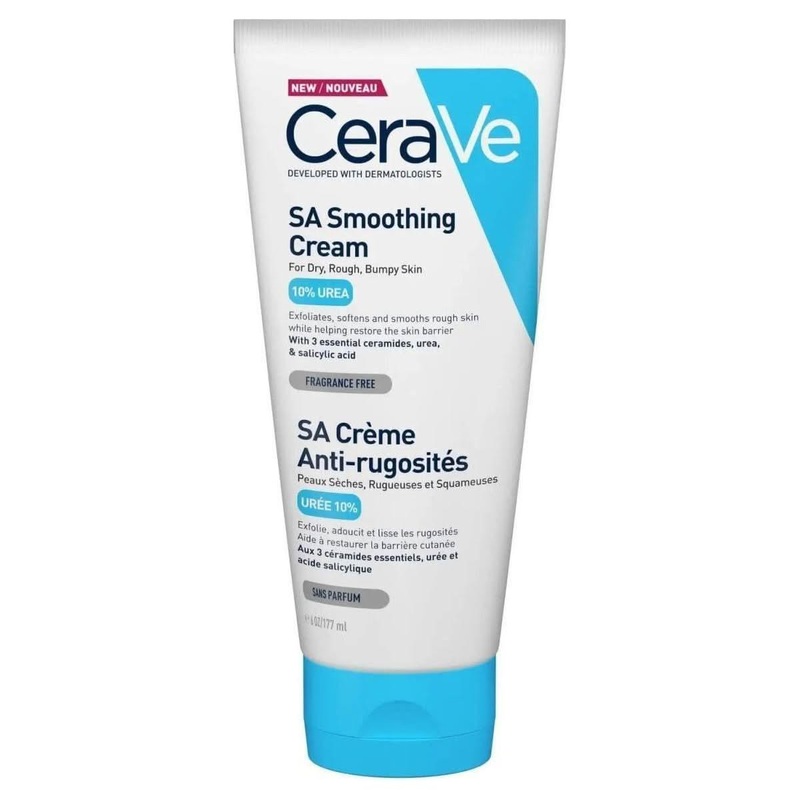 CeraVe SA Smoothing Cream  177ml | Exfoliating & Hydrating Care for Rough, Bumpy Skin