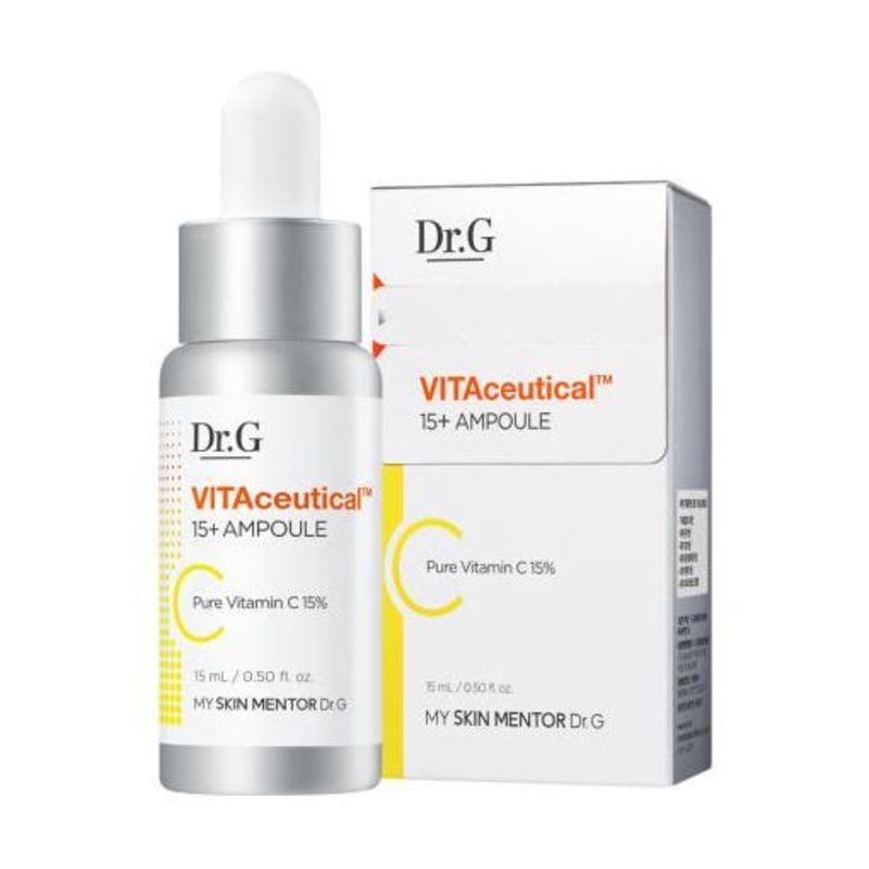 Dr.G VITA Ceutical 15+ Ampoule  15ml | High-Potency Brightening Treatment for Radiant Skin