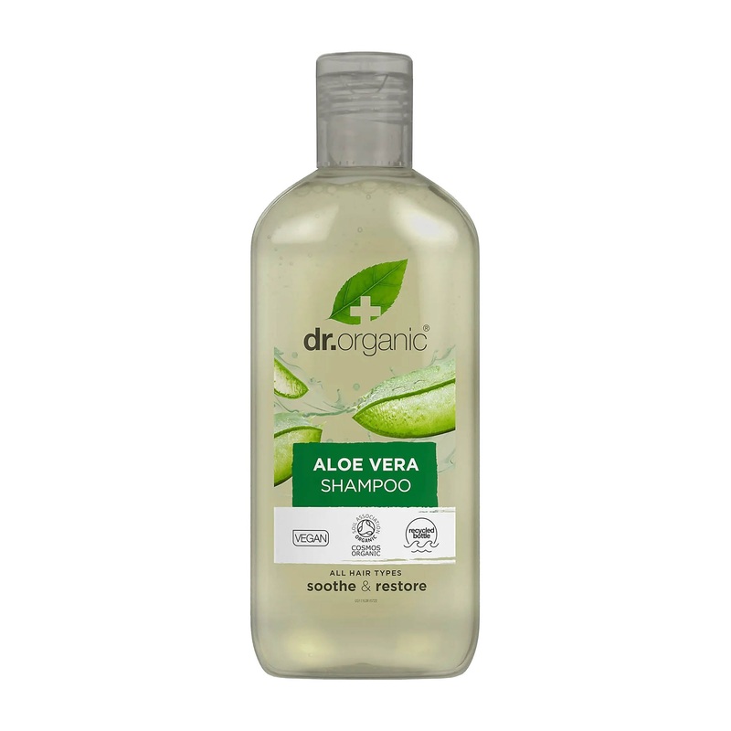 Dr Organic Aloe Vera soothe & restore shampoo, 265 mL
