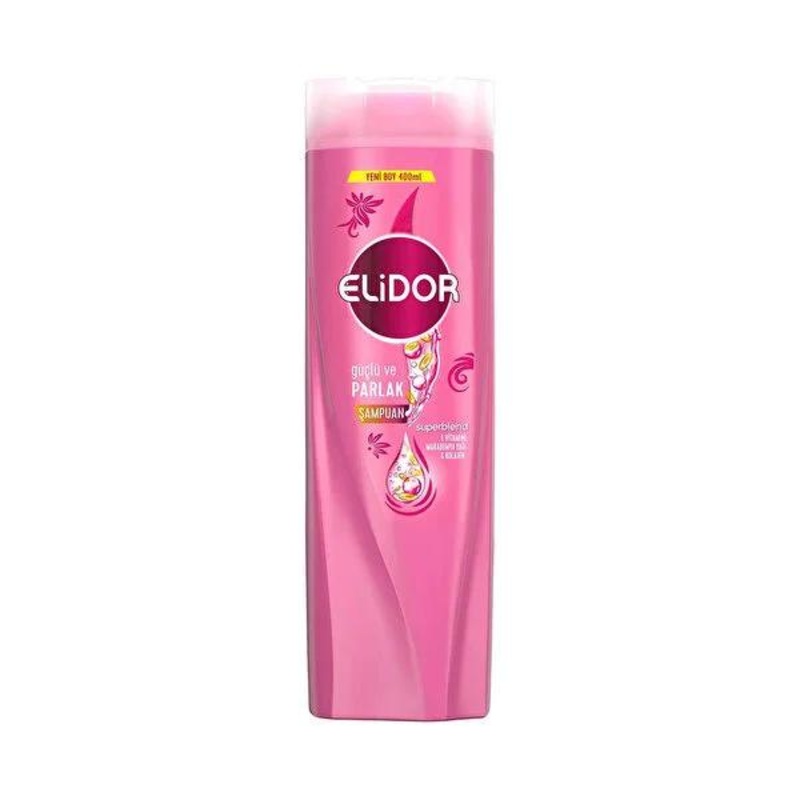 Elidor Strengthening Hair Shampoo for Damaged Hair – 13.53 fl oz Nourishing Collagen Formula