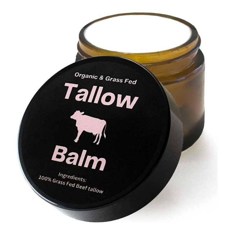 Tallow Balm Grass-Fed Organic Moisturizer (60ml) – Pure and Unscented