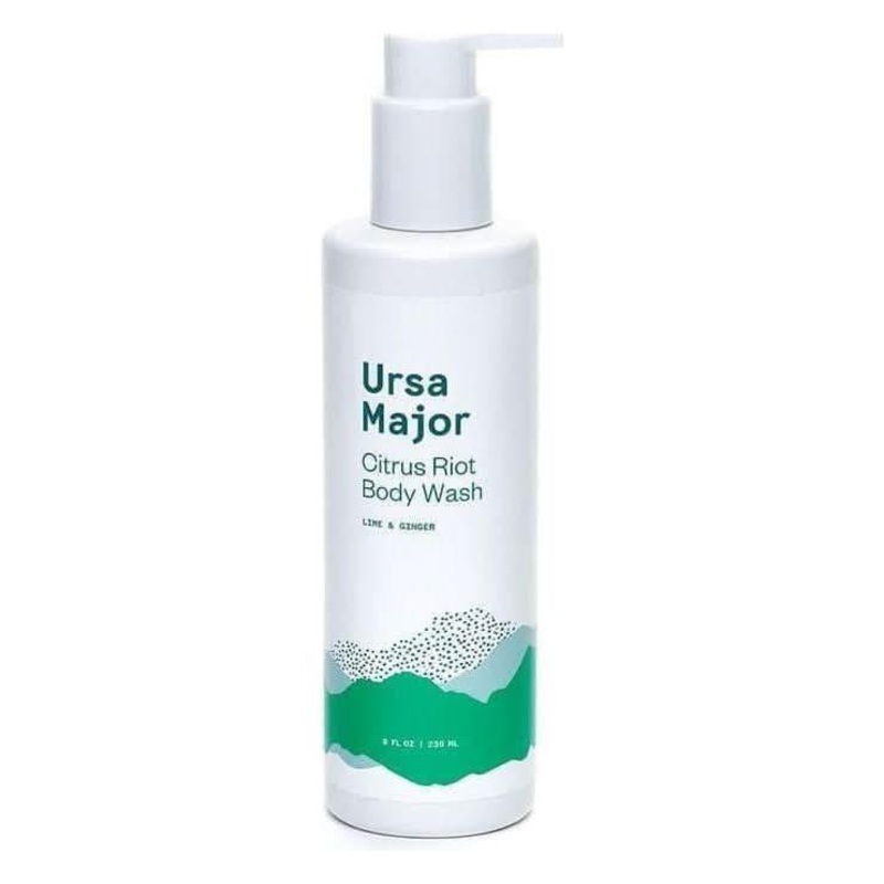 Ursa Major Citrus Riot Body Wash  240ml | Invigorating, Plant-Powered Cleanser for Energized, Healthy Skin 8 oz