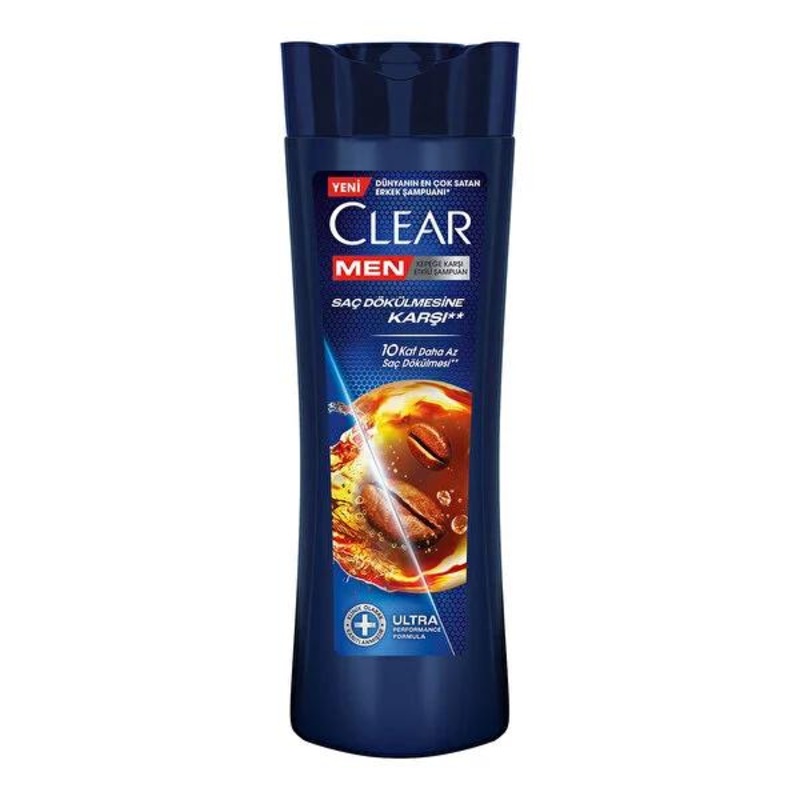 Clear Men Anti-Hair Loss Shampoo with Coffee Bean Extract – 11.83 fl oz