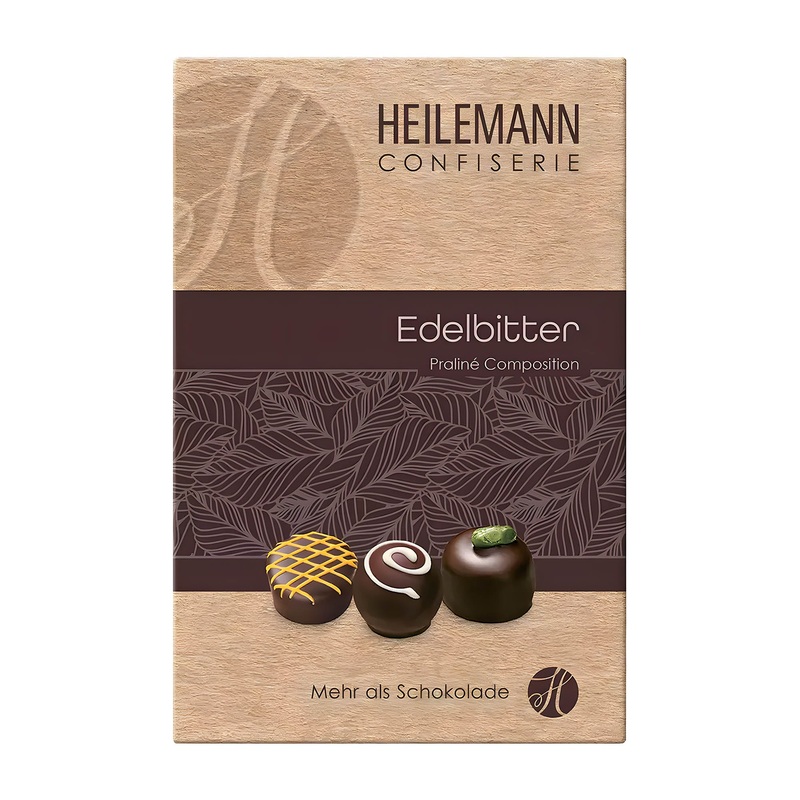 Heilemann Dark Chocolate pralines, 125 g