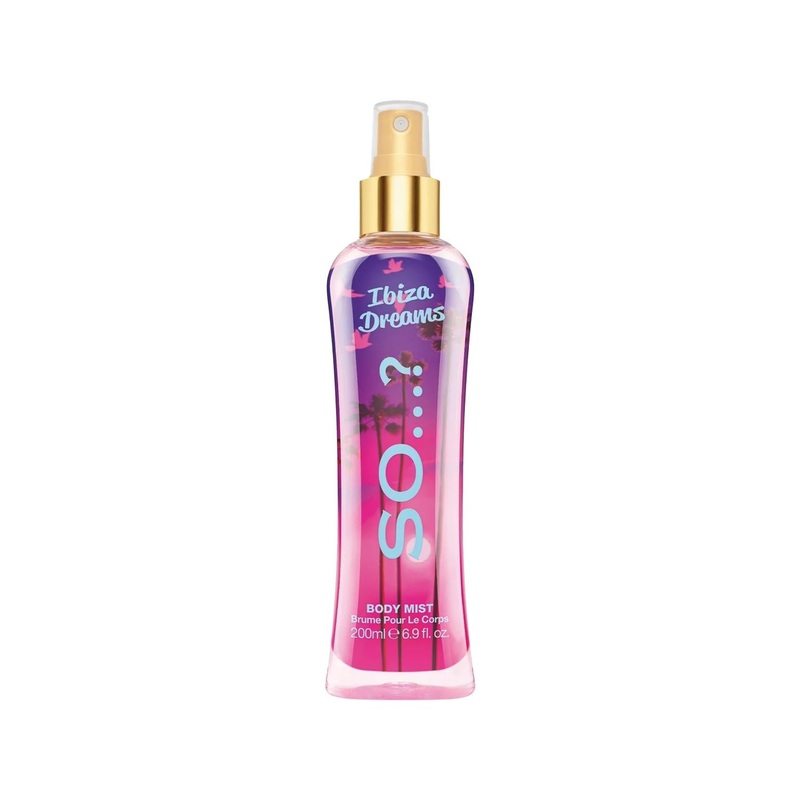 So? Ibiza Dreams Body Spray 200ml – Long-Lasting Fragrance for Everyday Use