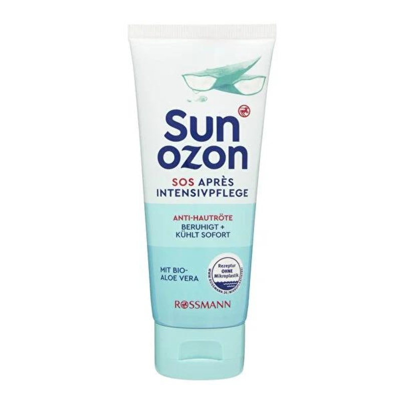 Sunozon After Sun Moisturizing Cream with Aloe Vera – Vegan Skincare for Intense Hydration