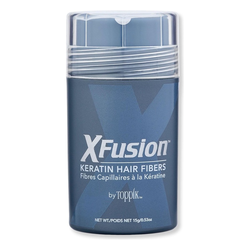 XFusion Keratin Hair Fibers  White 15g | Instantly Fuller, Thicker-Looking Hair