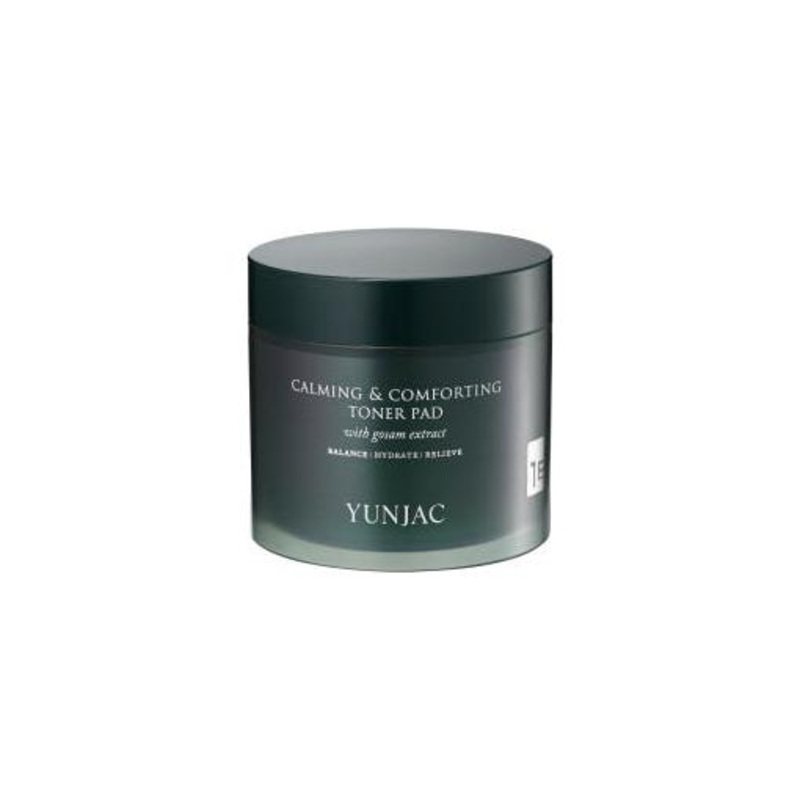 YUNJAC Calming & Comforting Toner Pad – 50 Pads / 150ml | Gentle Exfoliation & Soothing Hydration