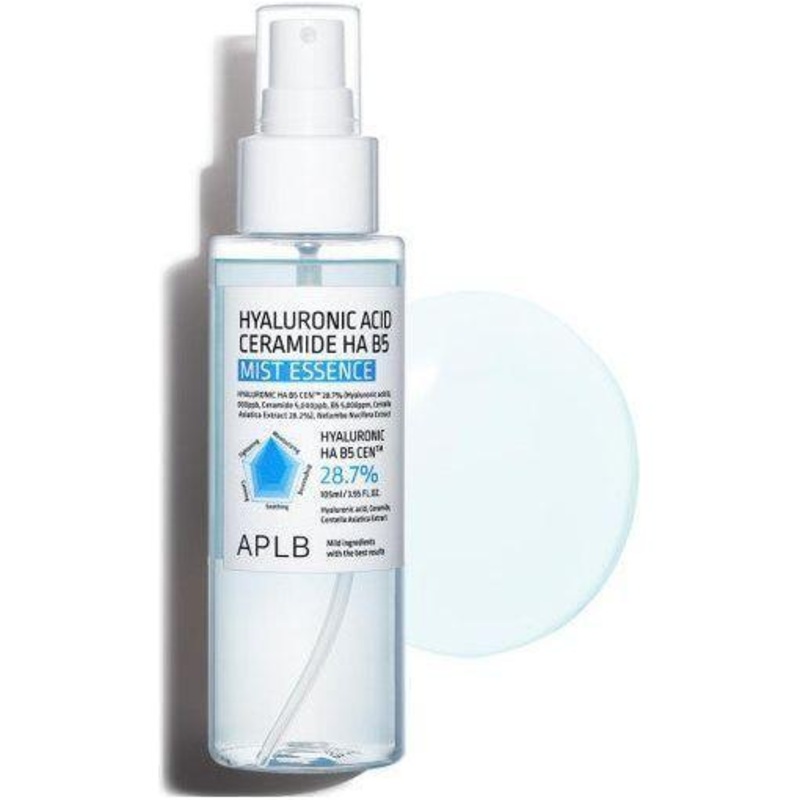APLB Hyaluronic Acid Ceramide HA B5 Mist Essence  120ml | Hydrating & Soothing Facial Mist
